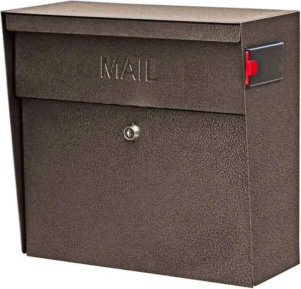 Mail Boss Metro Wall Mount Locking Mailbox