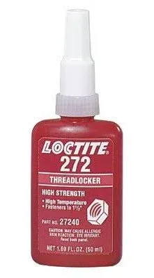 Threadlocker Loctite 272 Red High Strength