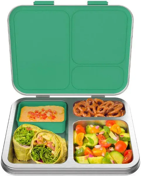 Bentgo Stainless Steel Green Lunch Bento Box BPA free 🍱