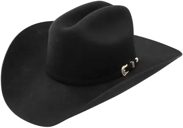 STETSON Oak Ridge 3X Wool Felt Black Cowboy Hat (SWOAKR)