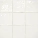 Bedrosians Marin 4" x 4" Porcelain Mosaic Wall & Floor Tile Color: Pearl White