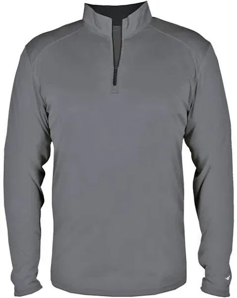 Badger Men's B-Core Quarter-Zip Pullover