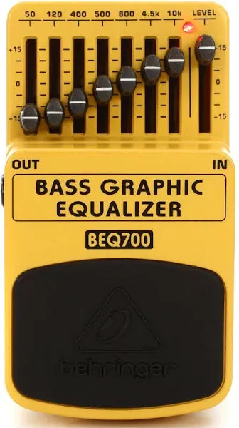 Behringer EQ700 7-Band Ultimate Graphic Equalizer Pedal