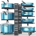 ORDORA 8 Tier Pot and Pan Organizer Rack