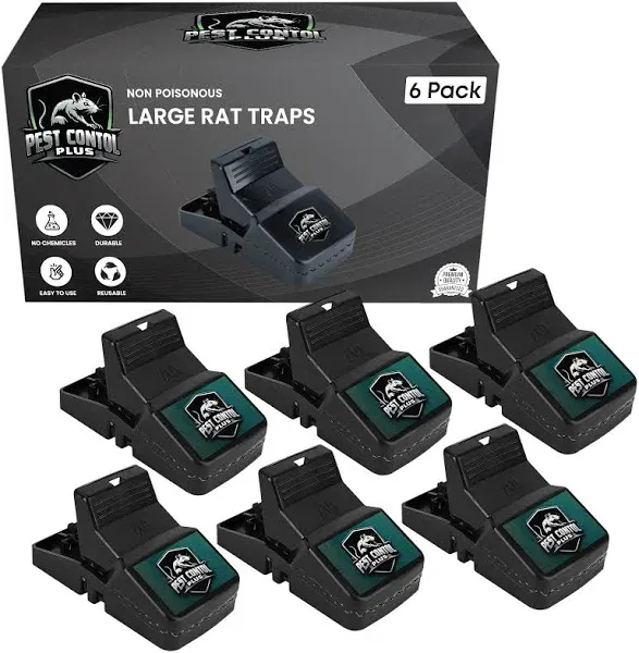 Pest Control Plus Mouse Traps 6 Pack