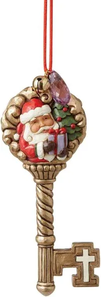 Jim Shore Heartwood Creek Legend Of Christmas Key Ornament