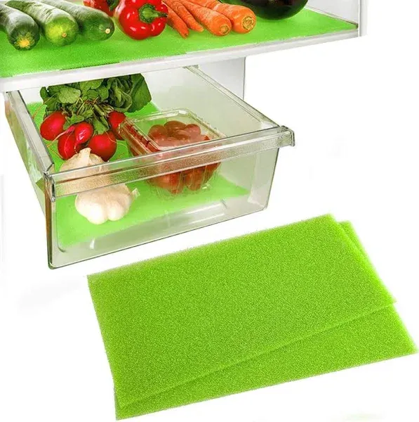 Dualplex Fruit & Veggie Life Extender Liner for Fridge Refrigerator Drawers