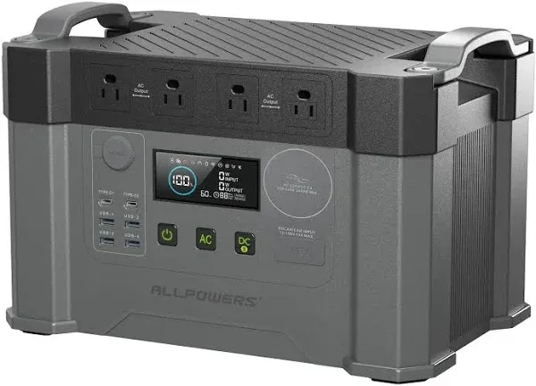 ALLPOWERS S2000 Pro 2400W Portable Power Station Solar Generator Refurbished