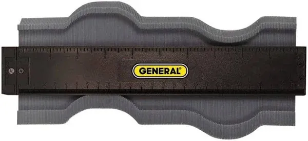 General Angle-Izer 10 in. L X 3.8 in. W Contour Gauge Gray 1 pc