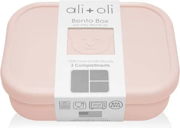 Ali+Oli Leakproof Silicone Bento Box