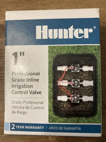 Hunter Industries 3 Set RTL0502PGV101G Hunter 1&#034; PGV Irrigation Valve,...