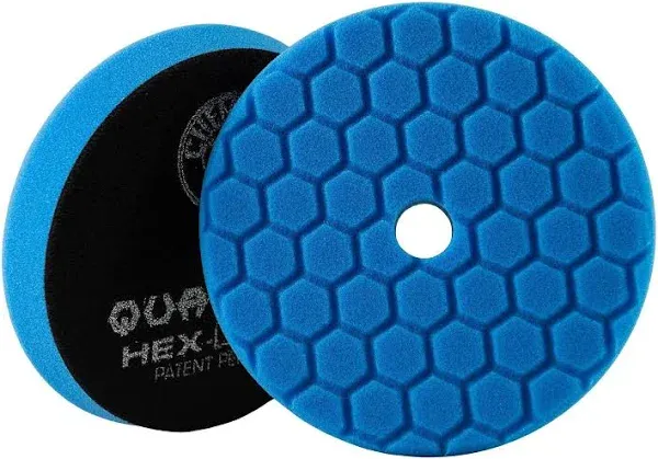 Chemical Guys BUFX115HEX5 Hex-Logic Quantum Polishing/Finishing Pad Blue 5.5"