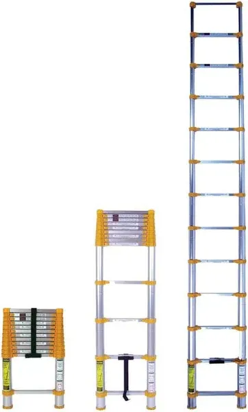 XTEND+CLIMB Telescoping Extension Ladder 12.5 ft 12-Steps 250 lbs. Load Capacity