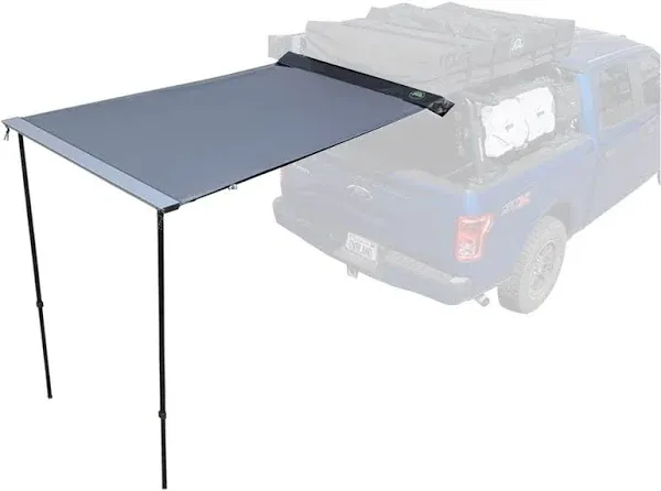 Overland Vehicle Systems Nomadic Awning 1.3 4.5&#039; With Black Cover -18039909