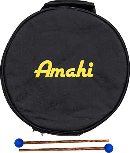 Amahi 6" Steel Tongue Drum Red