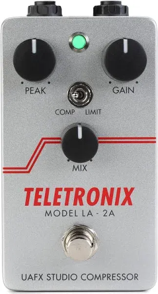 Universal Audio UAFX Teletronix LA-2A Studio Compressor Pedal