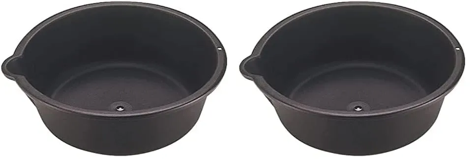 Custom Accessories 31118 Oil Drain Pan , Black