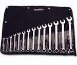 Wright Tool 714 14 Piece 12 Point Combination Wrench Set 3/8-Inch - 1-1/4-Inch