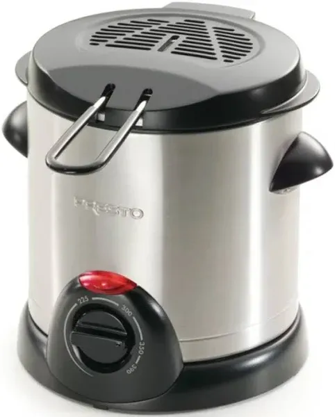 05470 Stainless Steel Electric Deep Fryer, Silver