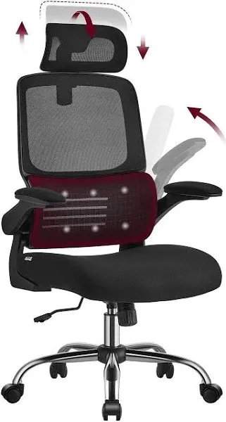 VASAGLE Ergonomic Design High Back Desk Chair