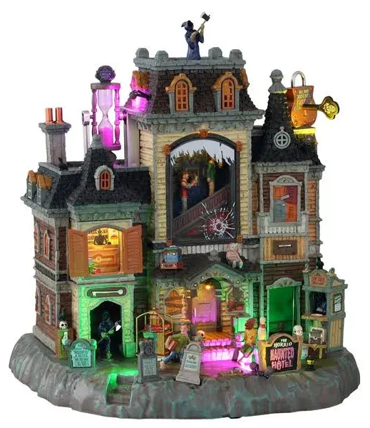 LEMAX The Horrid Haunted Hotel, with 4.5V Adaptor #15725