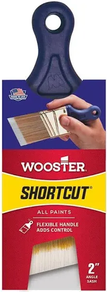 Wooster Brush Shortcut Angle Sash Paintbrush