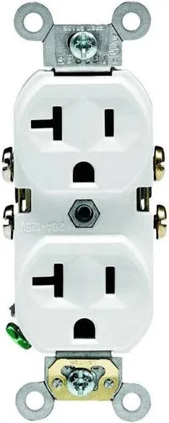 Leviton 20 Duplex Outlet CR20