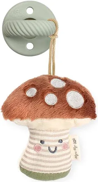 Itzy Ritzy - Sweetie Pal Plush & Pacifier Ash The Mushroom