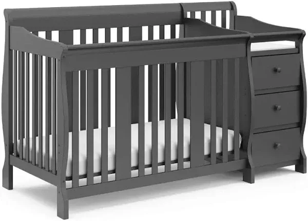 Storkcraft Portofino 4-in-1 Convertible Crib and Changer