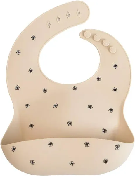 Mushie Silicone Baby Bib