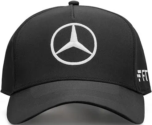 2022 Mercedes George Russell Driver Baseball Cap (Black)