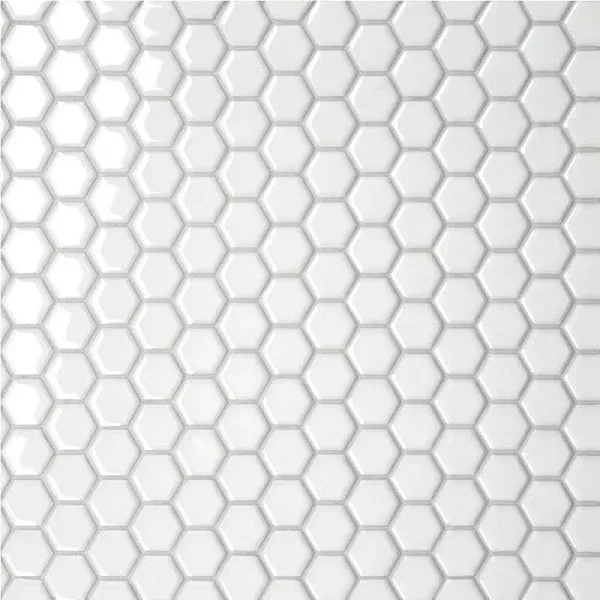 Le Cafe Hex 2" x 2" Porcelain Mosaic Wall & Floor Tile Bedrosians