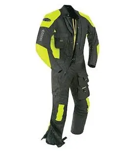 Joe Rocket Survivor One-Piece Suit (X-LARGE) (BLACK/HI-VIZ NEON)