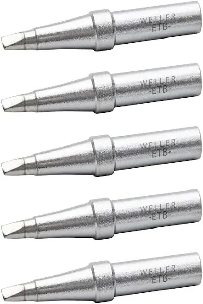 Weller WE1010 Soldering Tip Set - ETA, ETB, ETC, ETP, ETS