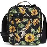 Vera Bradley Women's Cotton Deluxe Lunch Bunch Bag Sunflowers