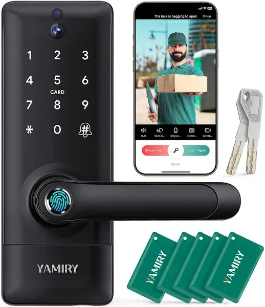 Yamiry 2-in-1 Video Doorbell Smart Lock