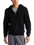 Soffe 9377 Adult Classic Zip Hooded Sweatshirt - Black - S