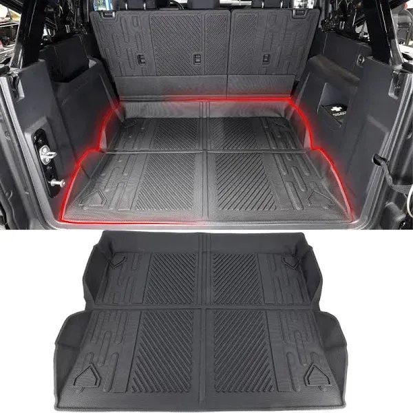 IAG I-Line Molded Trunk Mat for 2021+ Ford Bronco Four Door