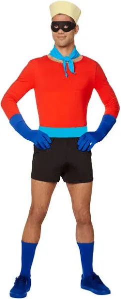 Spirit Halloween SpongeBob SquarePants Adult Barnacle Boy Costume | Officially Licensed | Group Costume | Nickelodeon