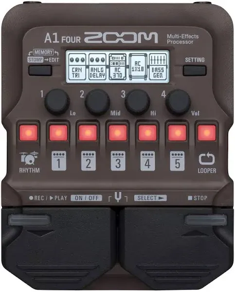 Zoom Four Acoustic Multi-Effects Processor