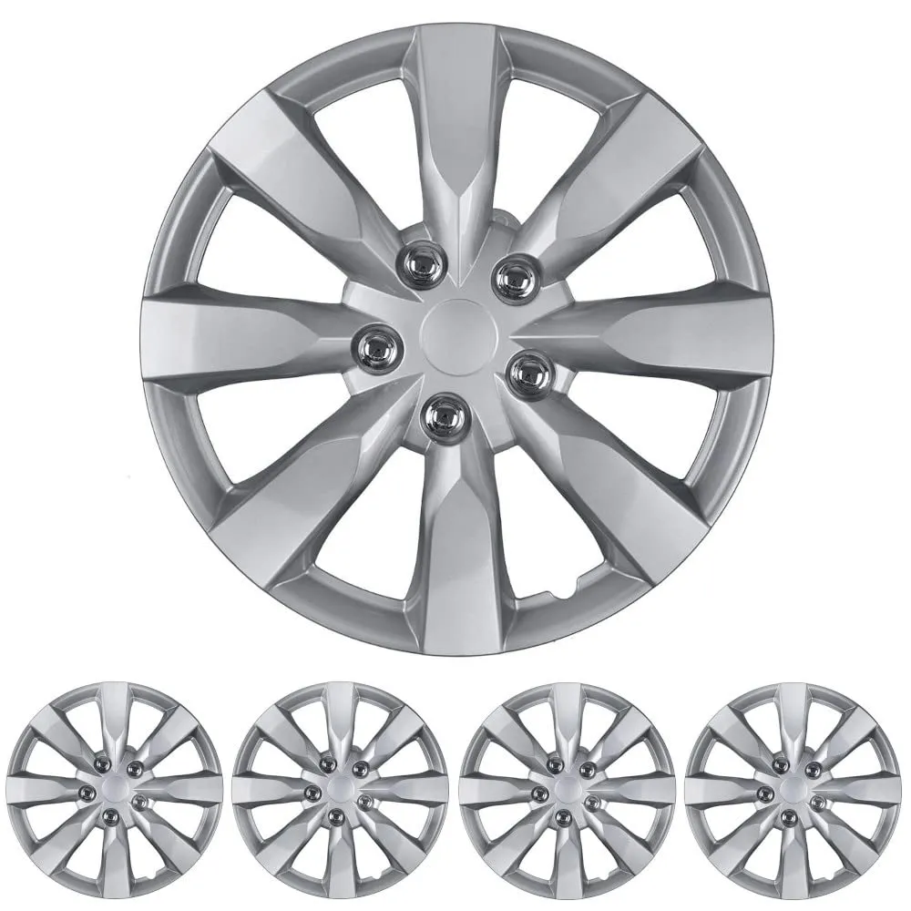 16" Set of 4 Wheel Covers Rim Trim Rings Hub Caps fit R16 Tire & Steel Wheels  | eBay