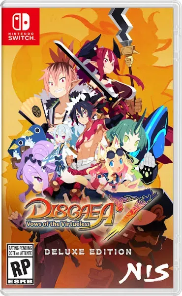 Juego Disgaea 7 Vows Of The Virtueless Deluxe Edition Switch