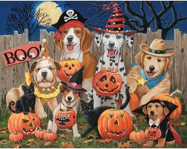 Halloween Tricksters Jigsaw Puzzle