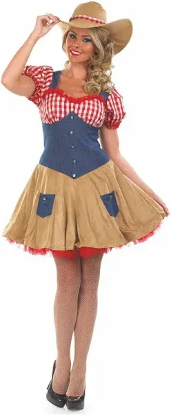 Fun Shack Women's Cowgirl Halloween Costume