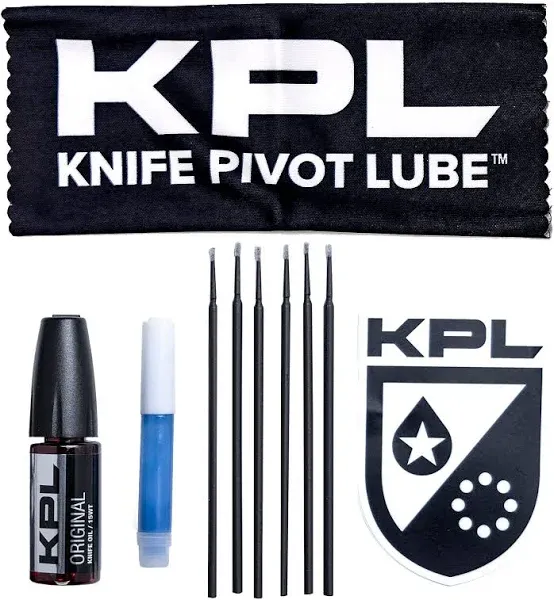 Knife Pivot Lube Knife Care & Maintenance Kit Bundle