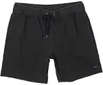 RVCA Escape 17 Elastic Shorts Men's Swimwear Black : 2XL