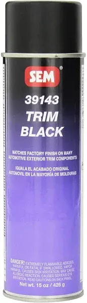 SEM Products 39063 - TRIM- Gloss Trim Black | FinditParts