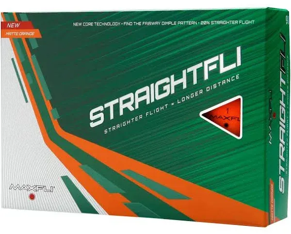 Maxfli Straightfli Matte Golf Balls