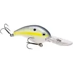 Strike King Pro Model 10xD Chartreuse Sexy Shad