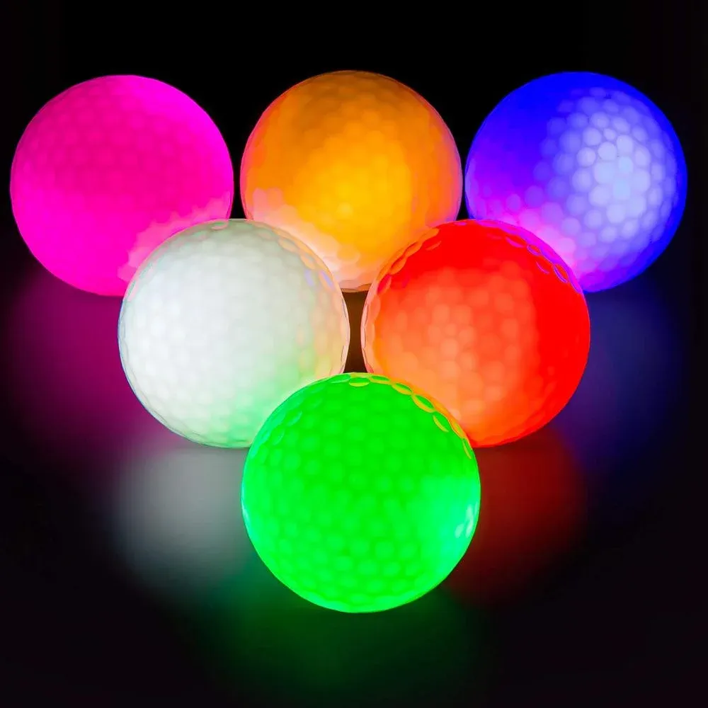 Glow in The Dark Golf Balls Light up Led Golf Balls Night Golf Gift Sets for ...